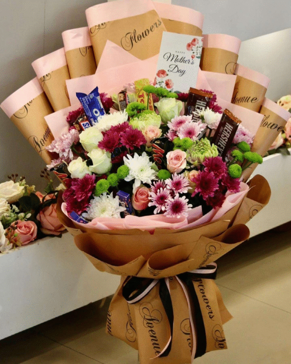 Decadent Delight Bouquet with Chocolates
