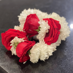 Red Elegant Gajray for Weddings and Events