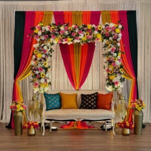 Mehndi Stage Decoration In Sahiwal
