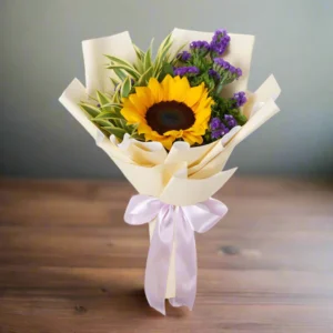 Sunflower Small Bouquet With Same Day Delivery