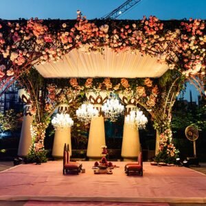 Wedding Events Stage Decoration In Sahiwal