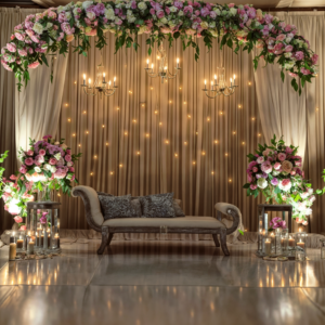 Wedding Event Stage Decoration In Sahiwal