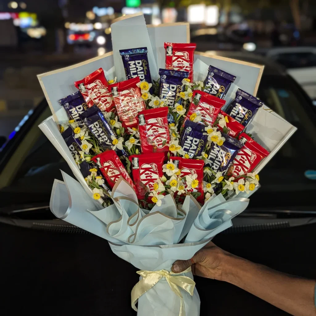 Kit Kat Dairy Milk Chocolate Bouquet